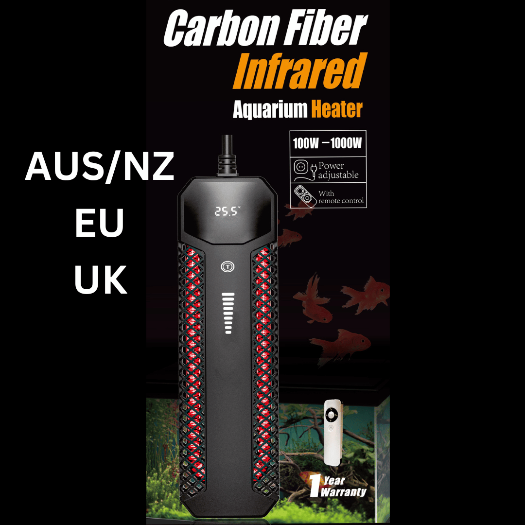 Adjustable Carbon Aquarium Heater 100W 1000W Aqua Basics